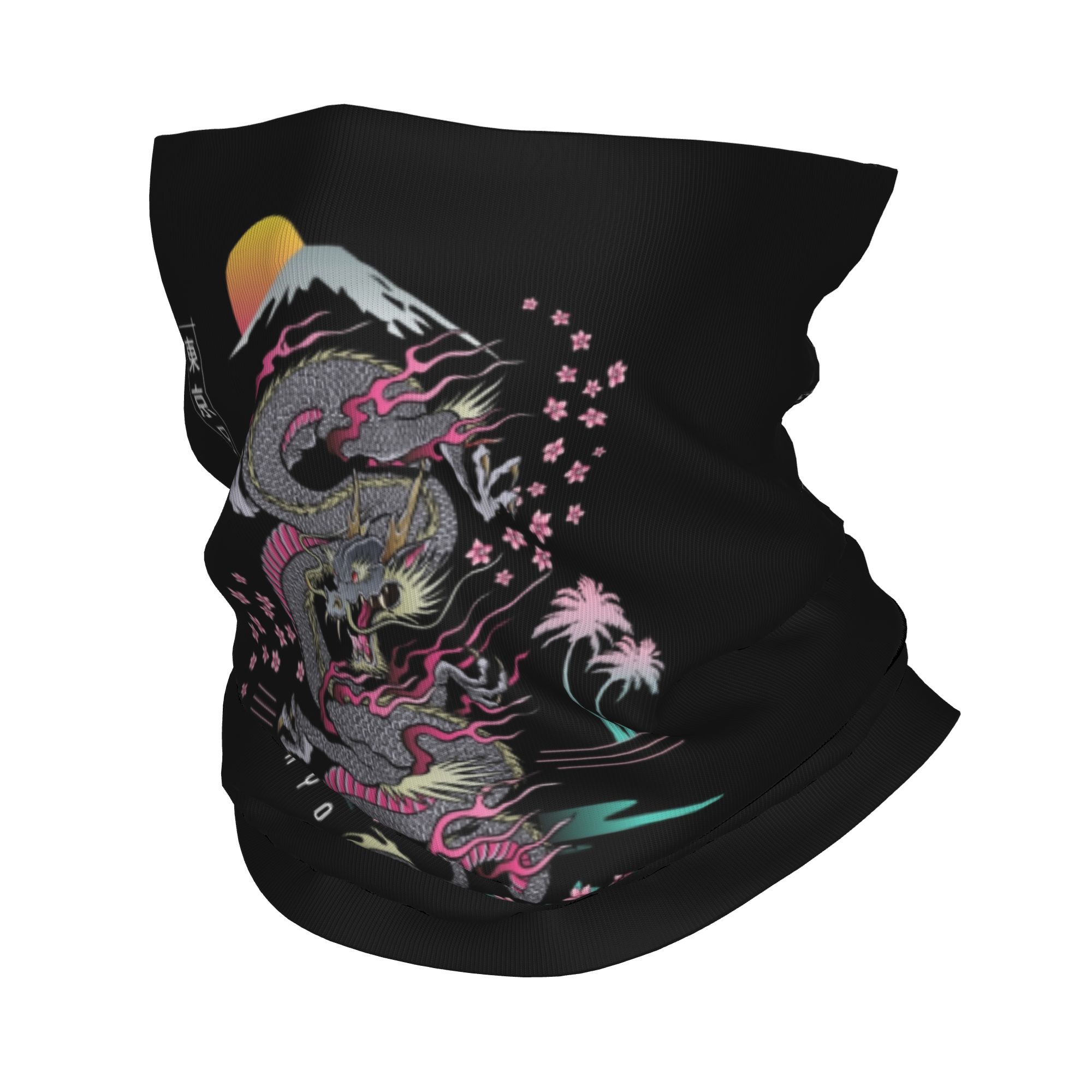 Women Fashion Japan - Custom Tokyo Japan Dragon Winter Headband