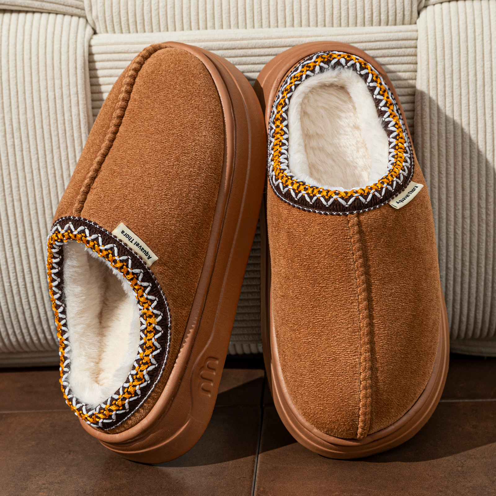 Women Fashion Show - Winter Women's Slippers Boots Fashion Fuzzy