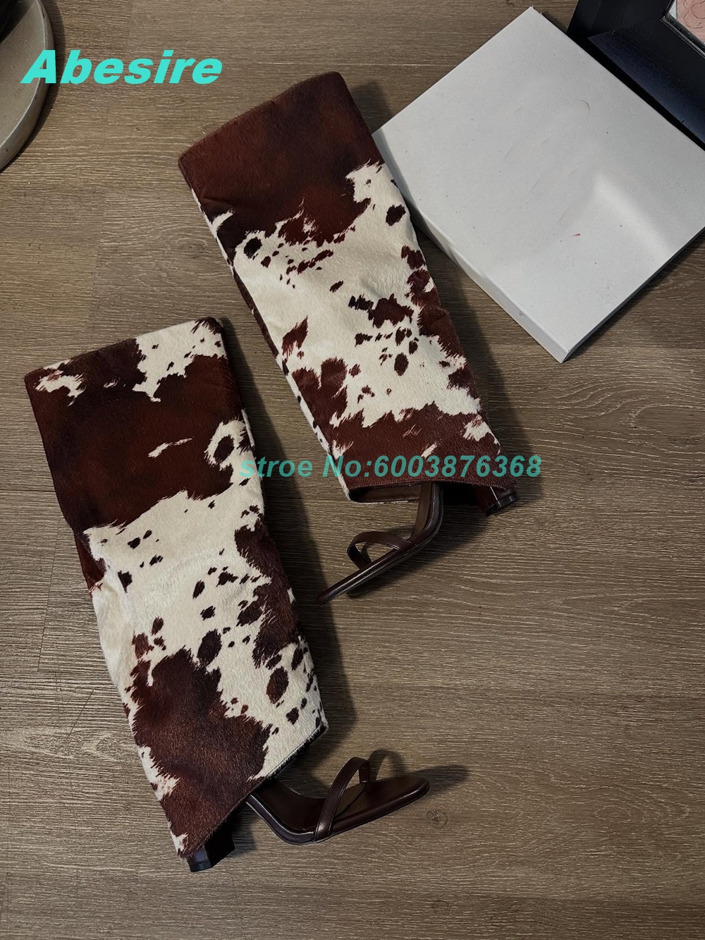 Cow Pattern Patchwork Suede Sa - Women Fashion Show recensione e prezzo