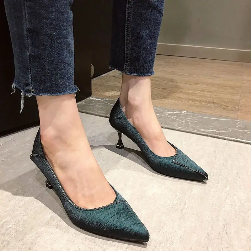 Woman Pumps Sexy Leather Casua - Women'S Fashion Quick Delivery recensione e prezzo