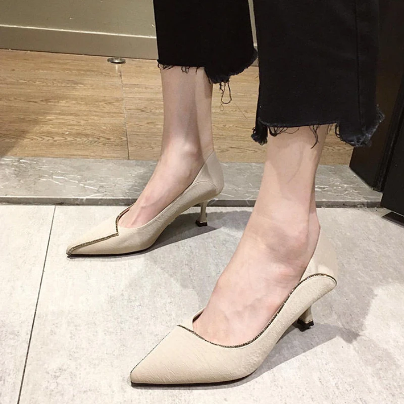 Woman Pumps Sexy Leather Casua - Women'S Fashion Quick Delivery recensione e prezzo