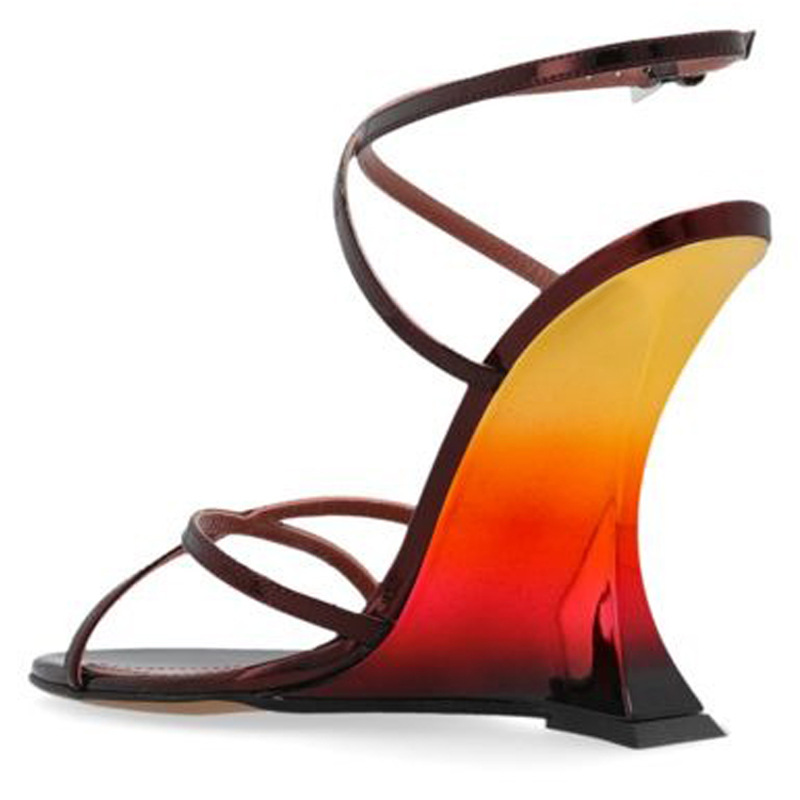 New Open Toe Cross Strap Gradi - Women Fashion Show recensione e prezzo