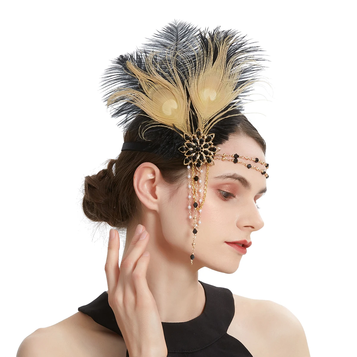 Rhinestone HairBand 1920s Vint - Women'S Fashion Of The 1920S recensione e prezzo