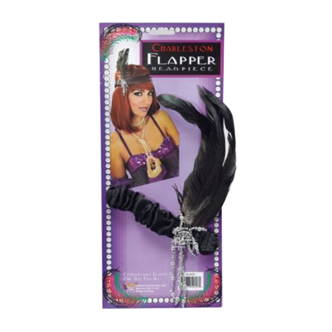 Ladies Flapper Feather Headban - Women'S Fashion Of The 1920S recensione e prezzo