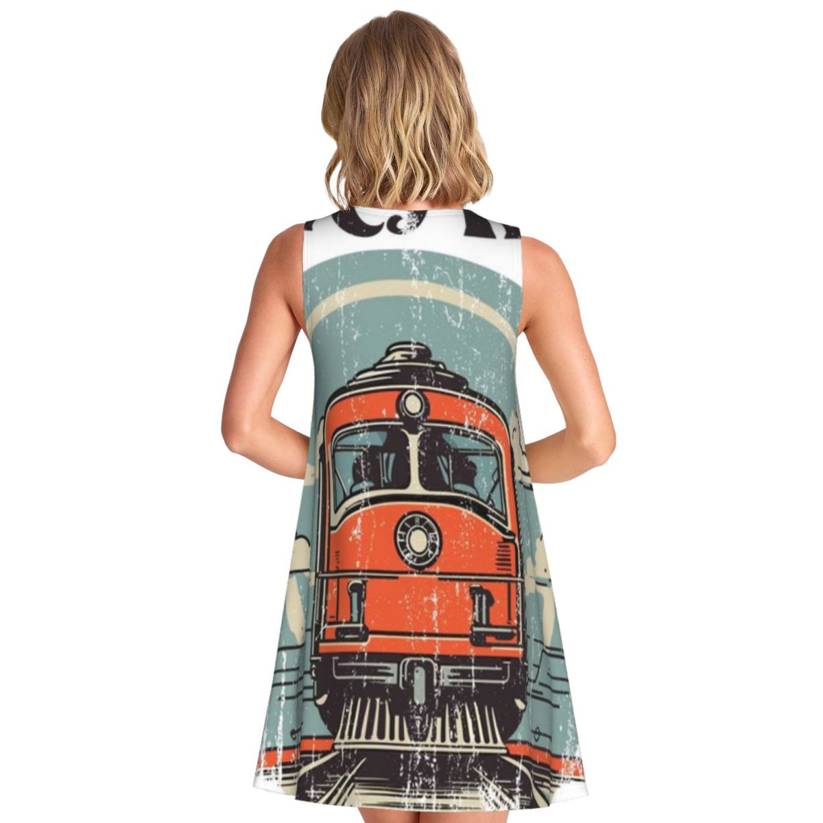 Vintage Train Vector Design Wo - Women Fashion Vector recensione e prezzo