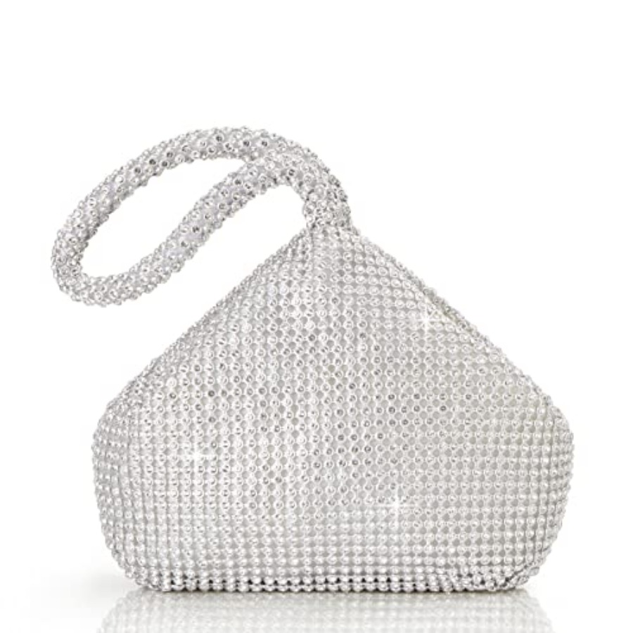 Women's Rhinestone Clutch Even - Women'S Fashion Of The 1920S recensione e prezzo