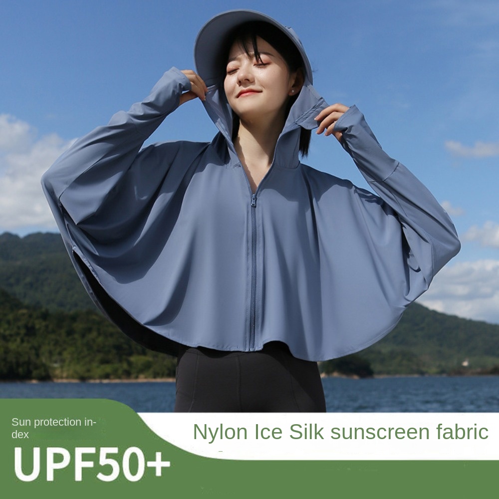 Solid Color Sunscreen Hoodie L - Women'S Fashion Visor recensione e prezzo