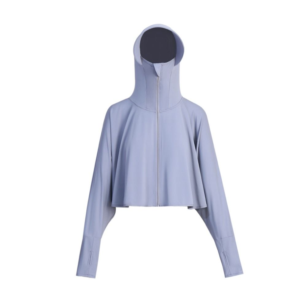 Solid Color Sunscreen Hoodie L - Women'S Fashion Visor recensione e prezzo