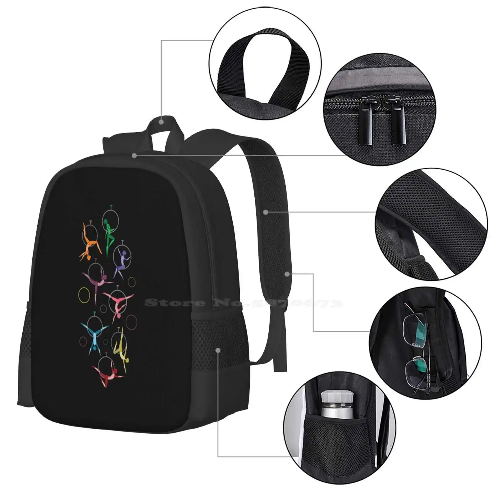 Aerial Hoop Hot Sale Schoolbag - Women Fashion Vector recensione e prezzo