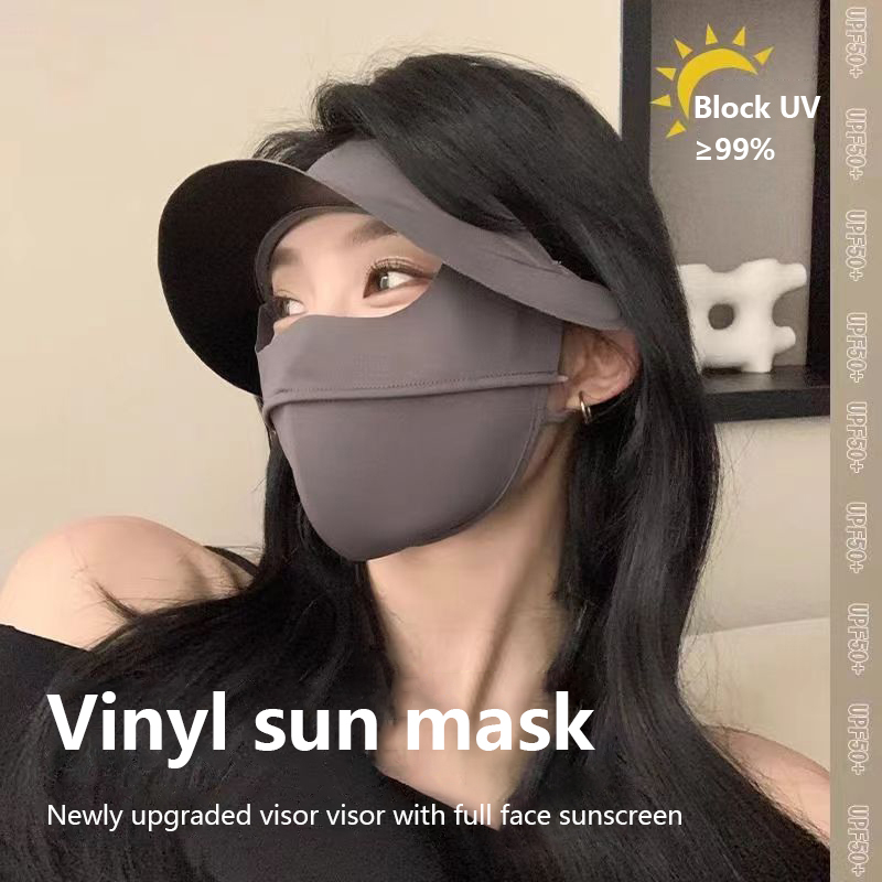 Polyester Ice Silk Mask Portab - Women'S Fashion Visor recensione e prezzo