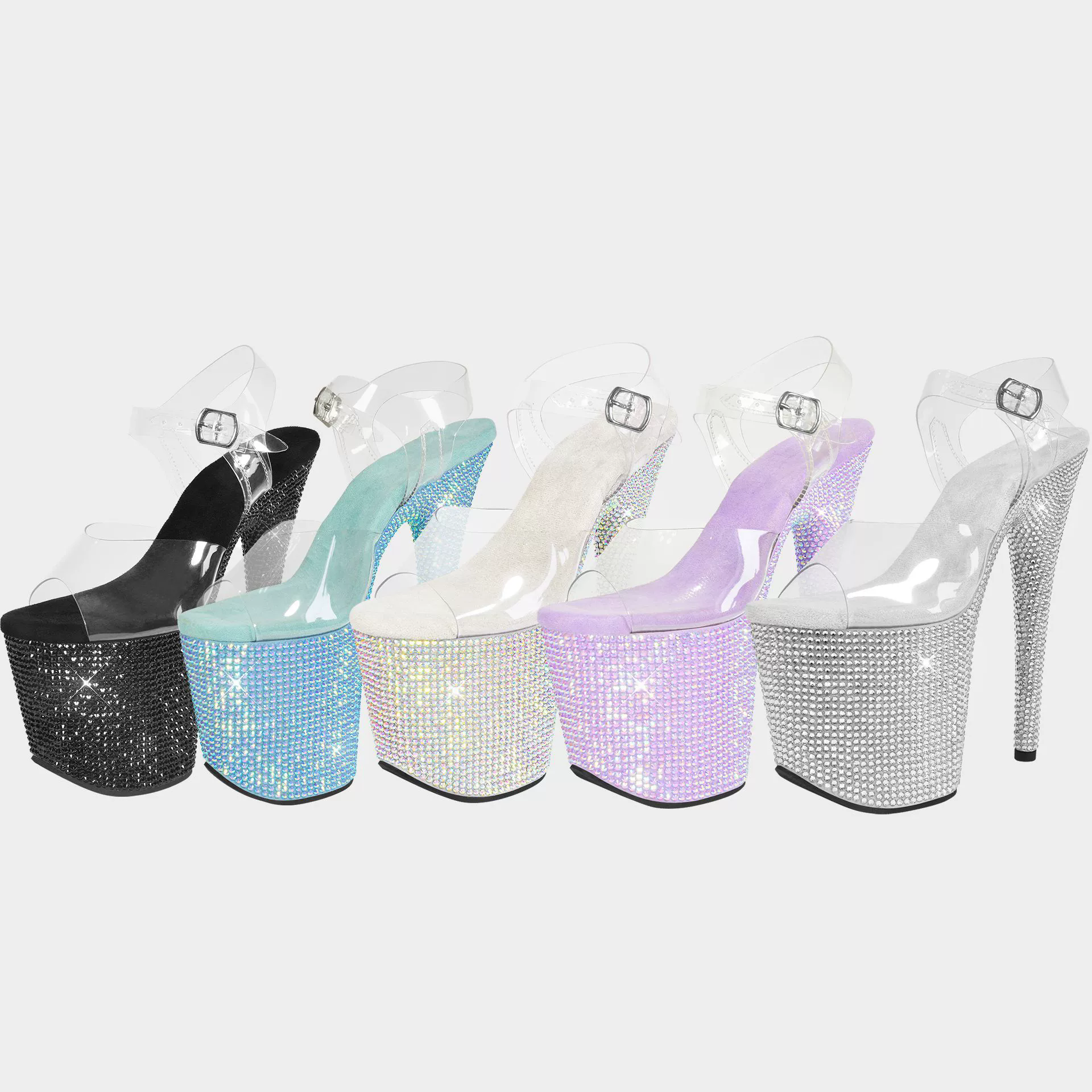 20cm 8Inches Diamond Stripper  - Women Fashion Show recensione e prezzo