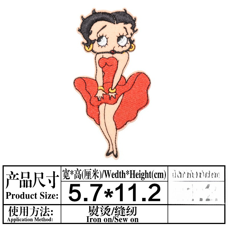 Betty Boop Patch High Color Va - Women Fashion Images recensione e prezzo