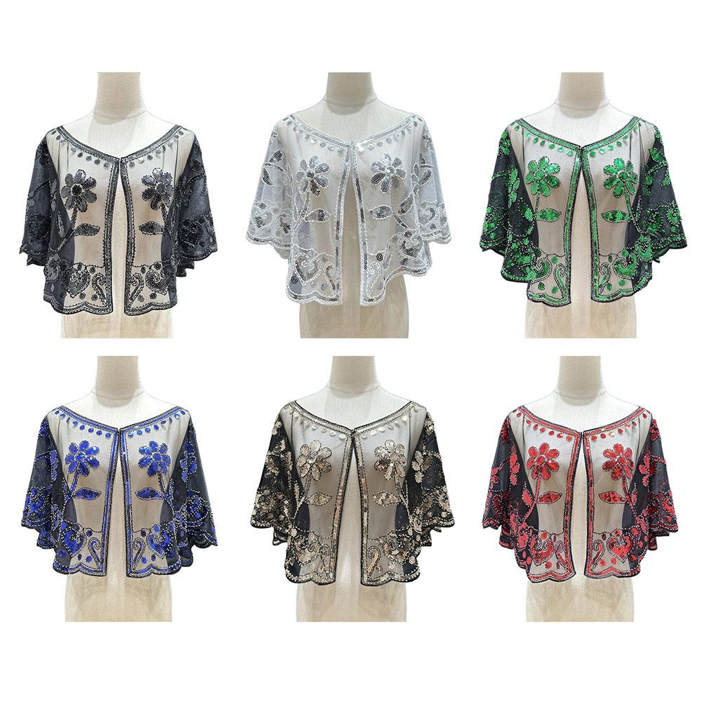 New 1920s Shoulder Shawl Spark - Women'S Fashion Of The 1920S recensione e prezzo