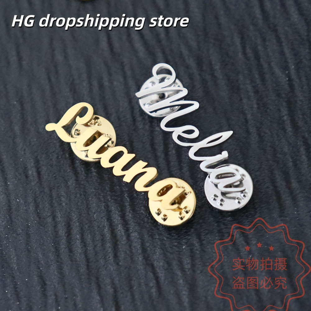 Custom Nameplate Brooch Person - Women Fashion Fun recensione e prezzo