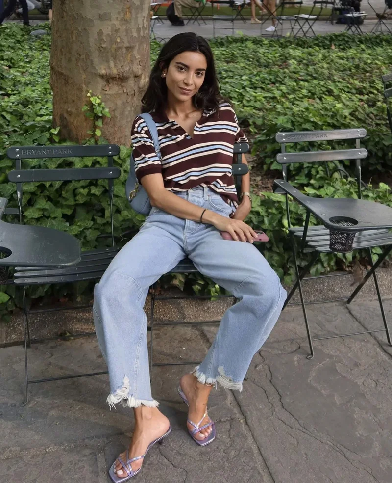 Women's Striped Relaxed Rugby  - Women'S Fashion Rugby Top recensione e prezzo