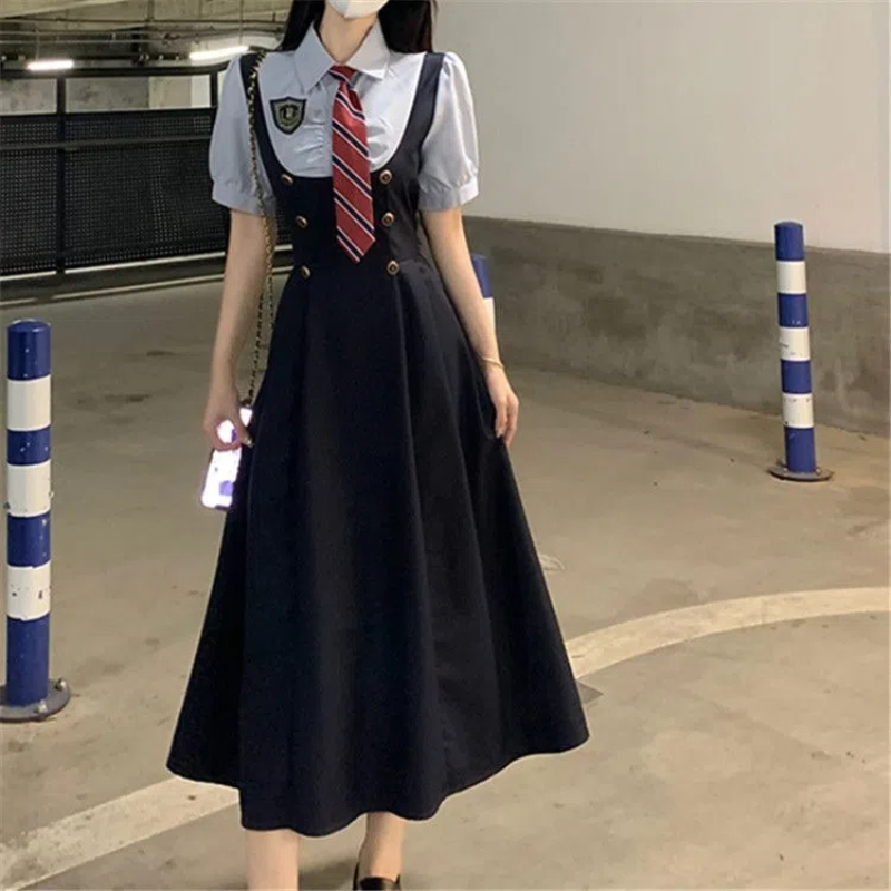Japan JK Preppy Style Two Piec - Women Fashion Japan recensione e prezzo