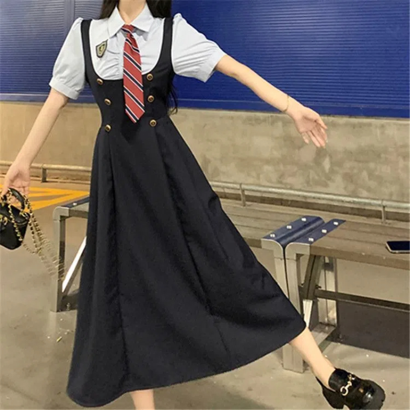 Japan JK Preppy Style Two Piec - Women Fashion Japan recensione e prezzo