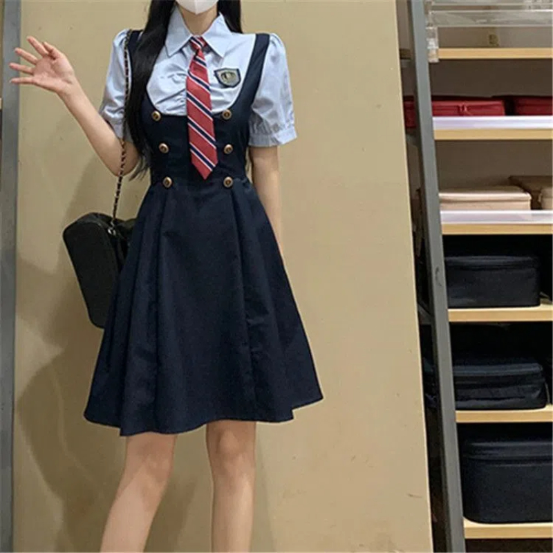 Japan JK Preppy Style Two Piec - Women Fashion Japan recensione e prezzo