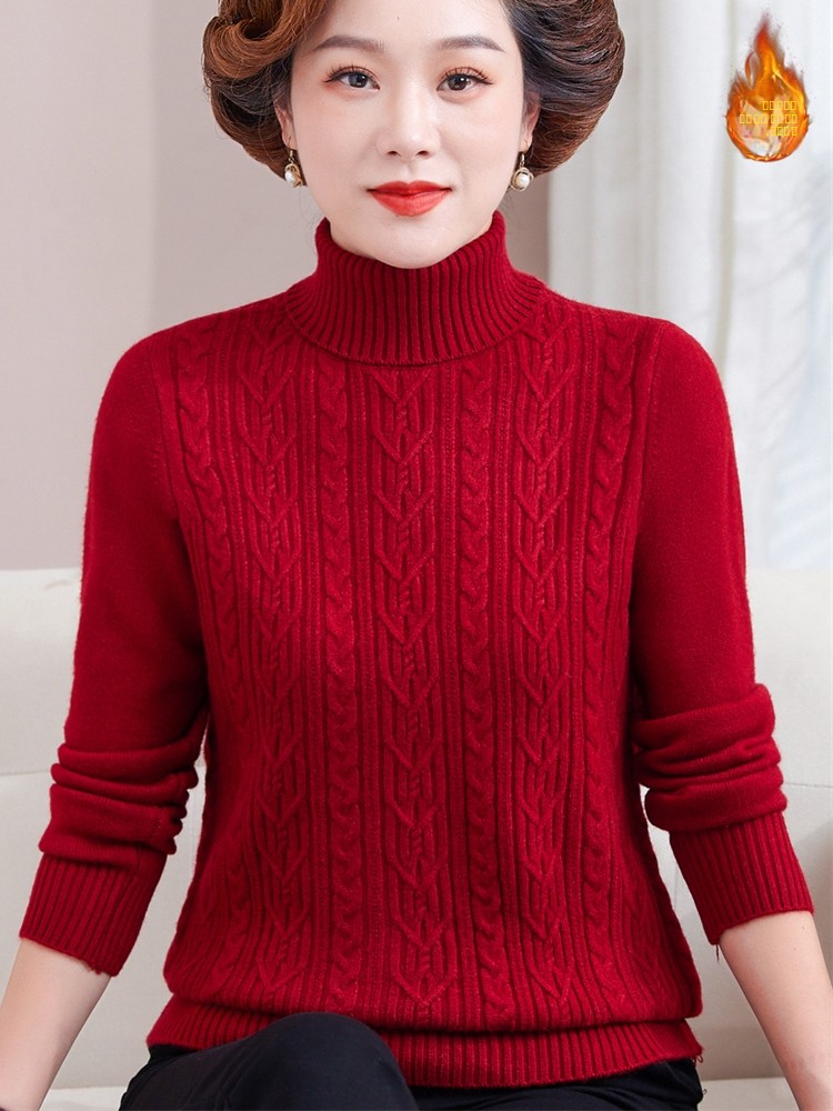 Fashionable Thickened Knitted  - Women Fashion Over 60 recensione e prezzo