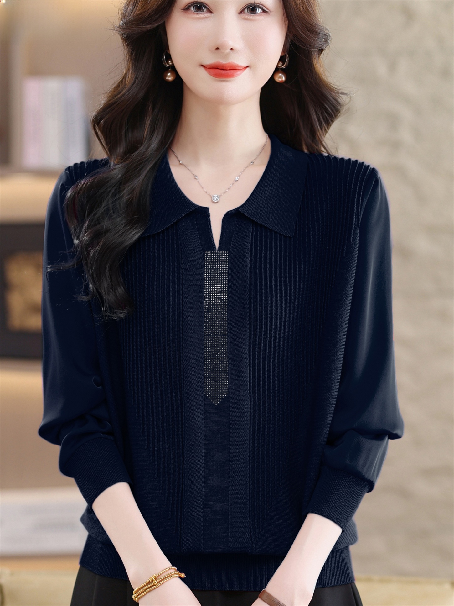 Fashionable Long Sleeve T-Shir - Women Fashion Over 60 recensione e prezzo
