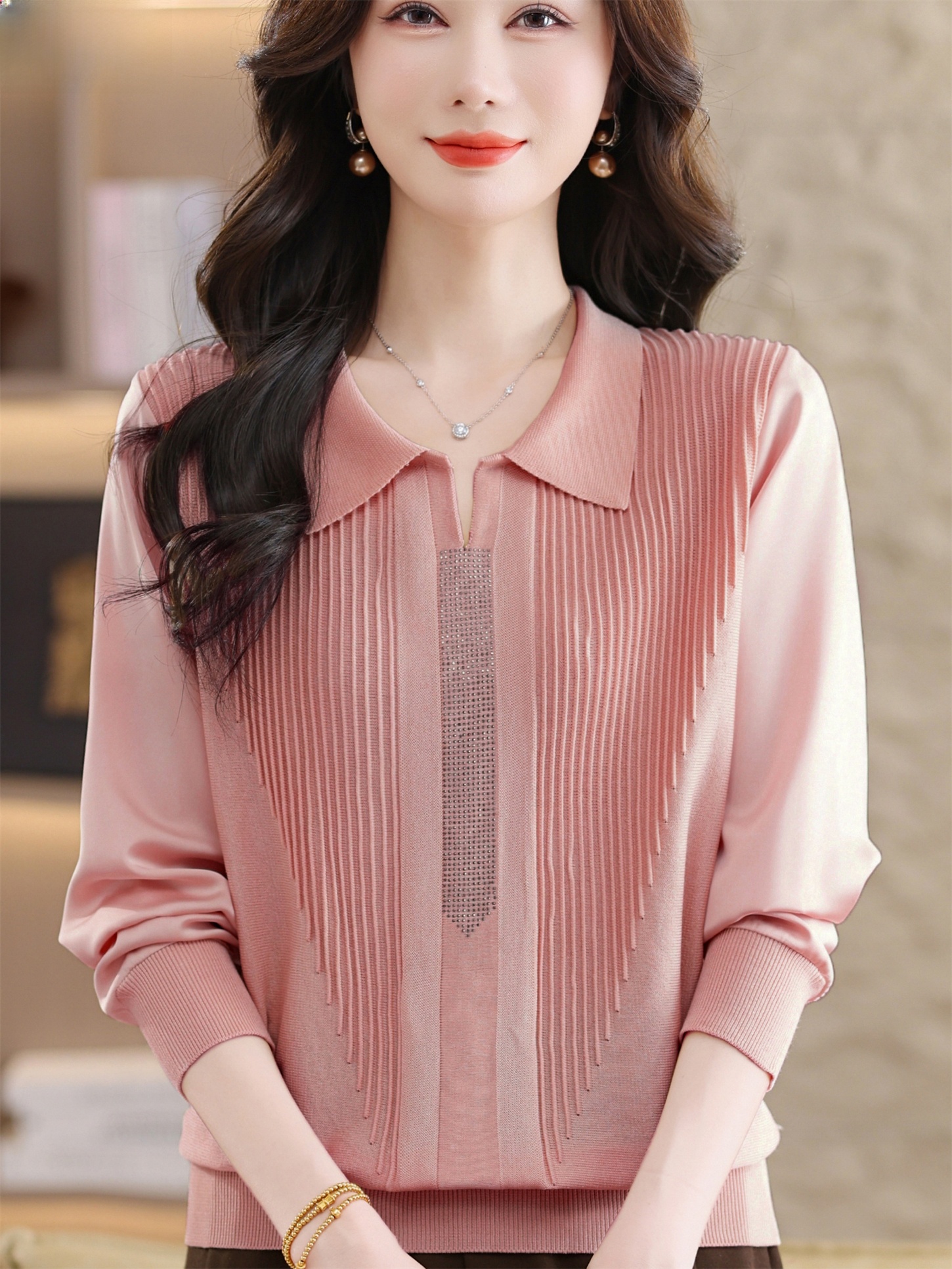 Fashionable Long Sleeve T-Shir - Women Fashion Over 60 recensione e prezzo
