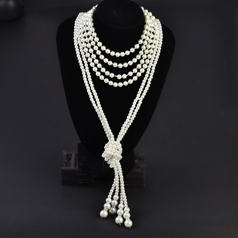 1920s Pearls Necklace Fashion  - Women'S Fashion Of The 1920S recensione e prezzo
