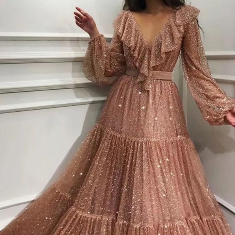 Fashion Mesh Gilded Long Sleev - Women'S Fashion Gilded Age recensione e prezzo