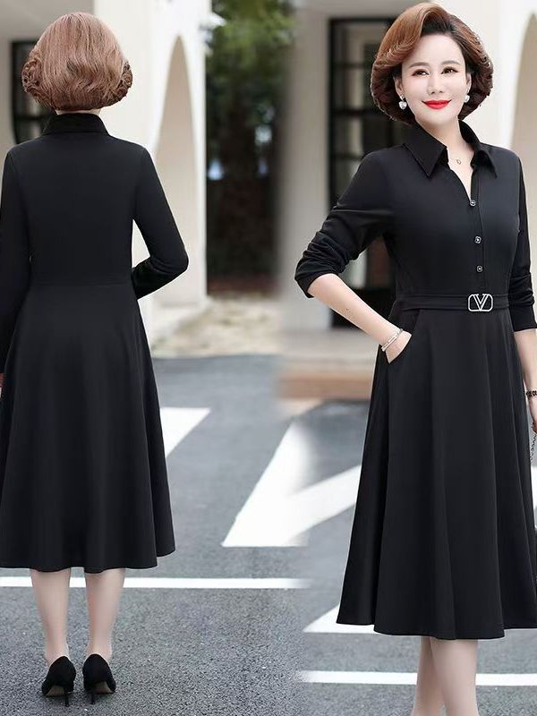 Elegant Mid-Length Dress Slimm - Women Fashion Over 60 recensione e prezzo
