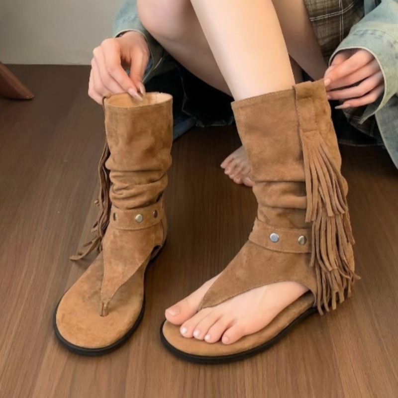 Studed Clip-Toe Block Heel San - Women'S Fashion Boots recensione e prezzo