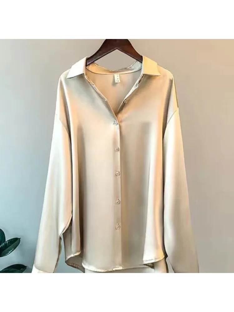 Plus Size Casual Women Silk Sh - Women'S Fashion Essentials recensione e prezzo