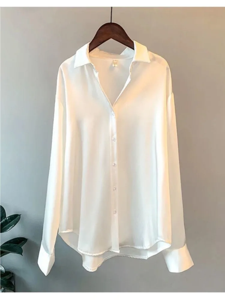 Plus Size Casual Women Silk Sh - Women'S Fashion Essentials recensione e prezzo