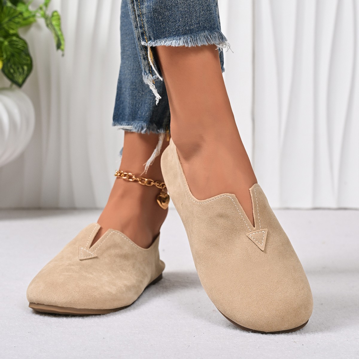 Women's Flat Shoes Slip-on Rou - Women'S Fashion Quick Delivery recensione e prezzo