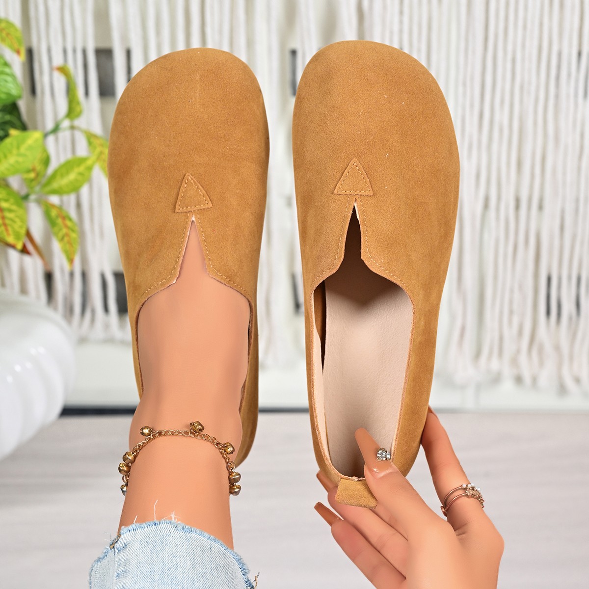 Women's Flat Shoes Slip-on Rou - Women'S Fashion Quick Delivery recensione e prezzo