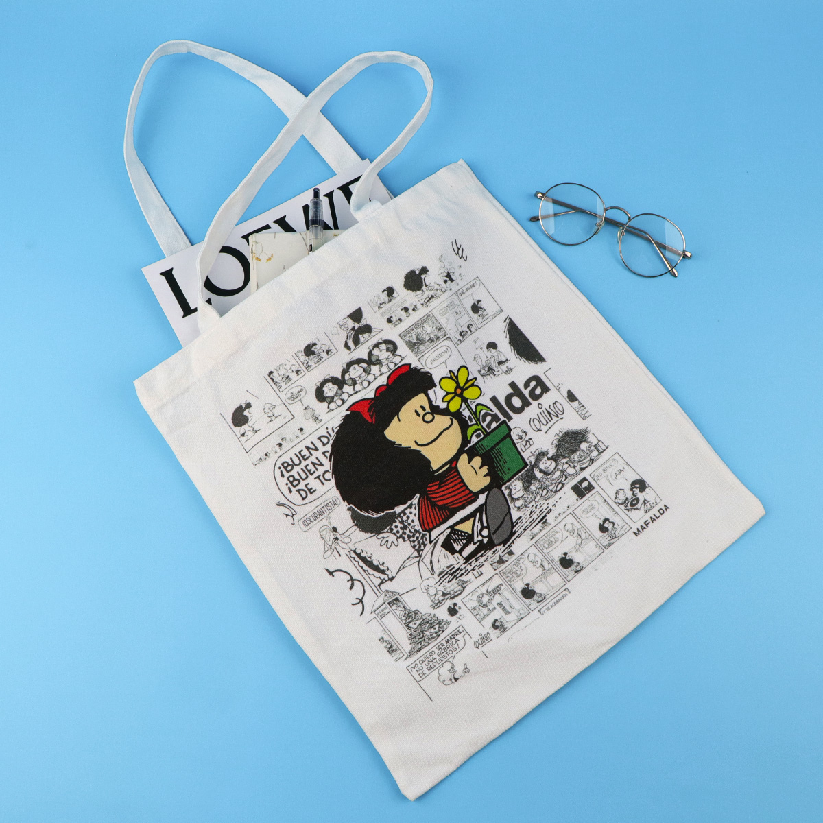 Fashion Canvas Tote Bag Women  - Women Fashion Japan recensione e prezzo