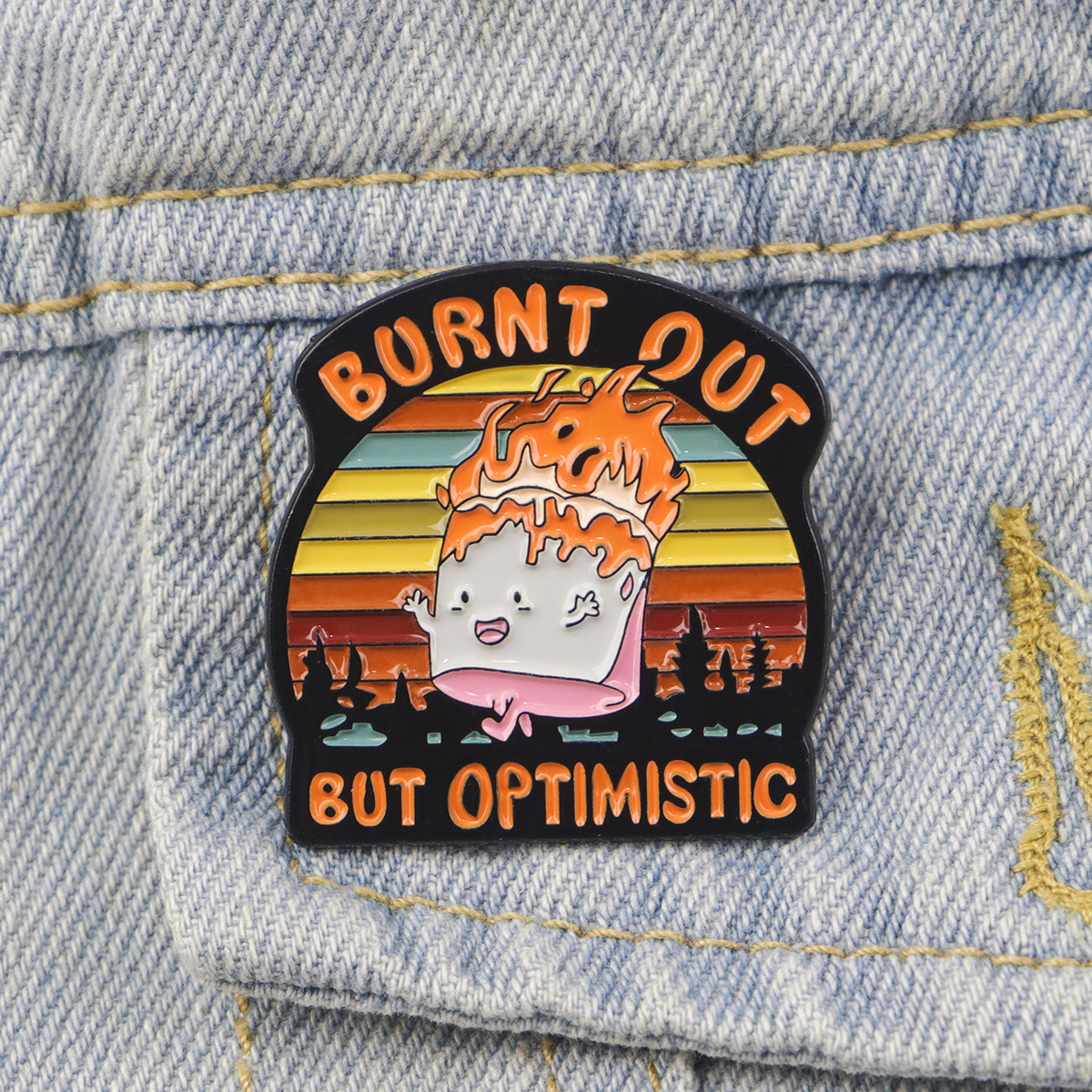 Fire Badges Enamel Pin Brooche - Women Fashion Japan recensione e prezzo