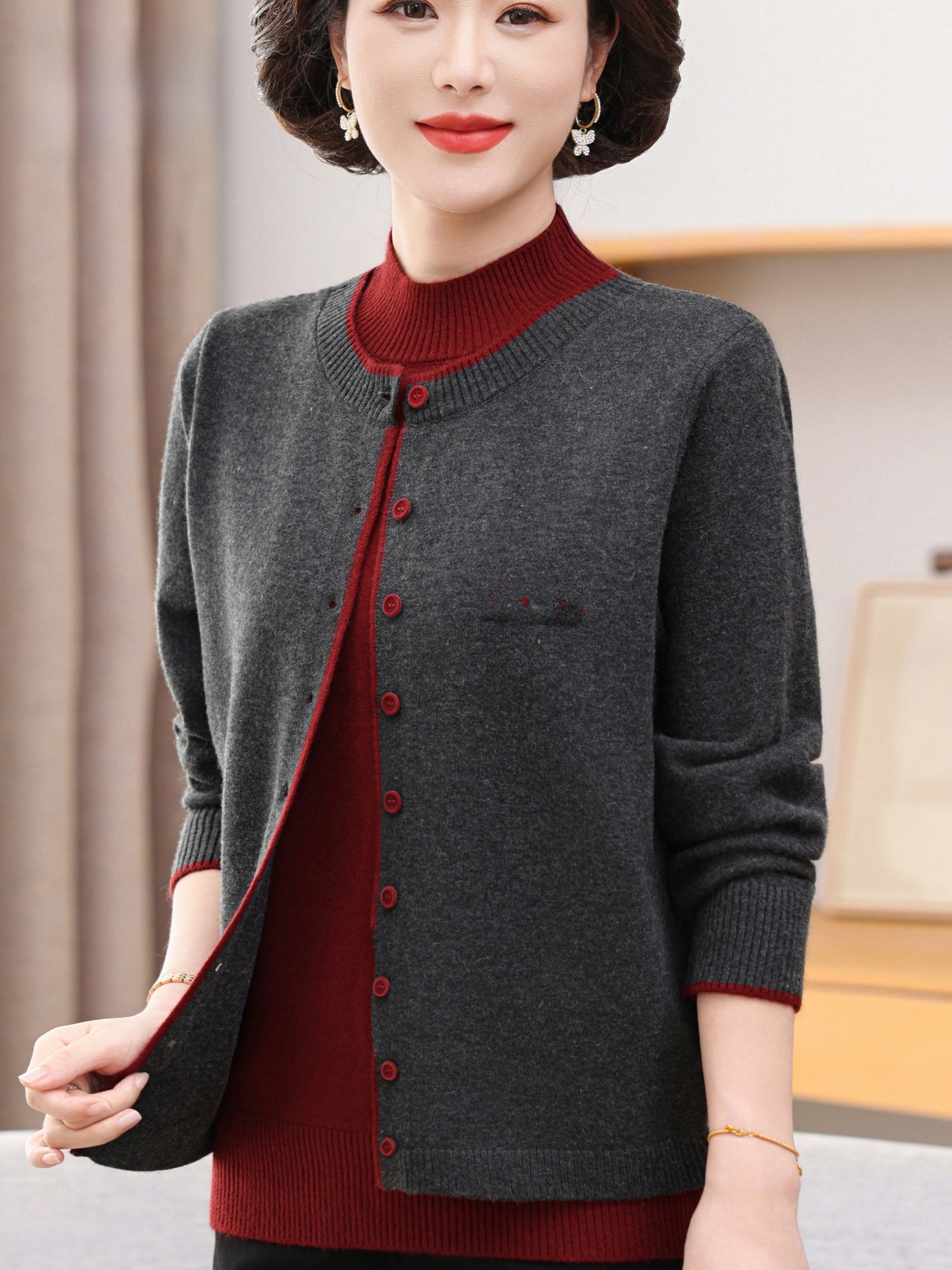 New Fashionable Thickened Knit - Women Fashion Over 60 recensione e prezzo