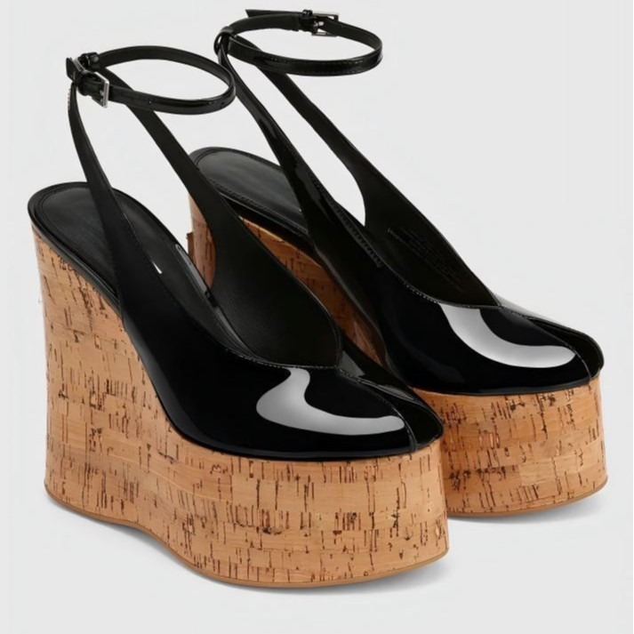 2026Summer Slope Heel Thick Bo - Women Fashion Show recensione e prezzo