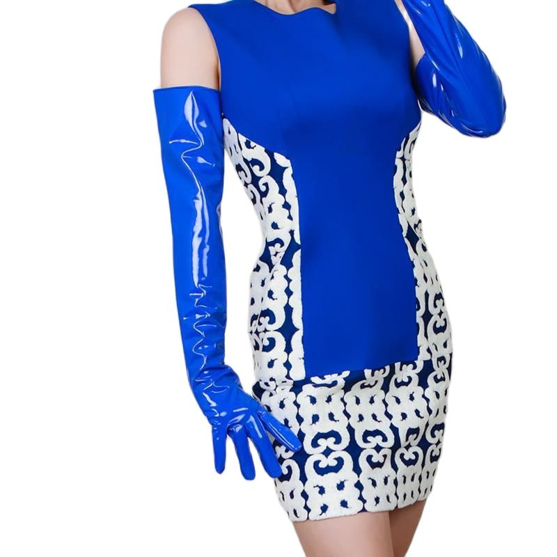 60cm Extra Long Patent Leather - Women Fashion Over 60 recensione e prezzo