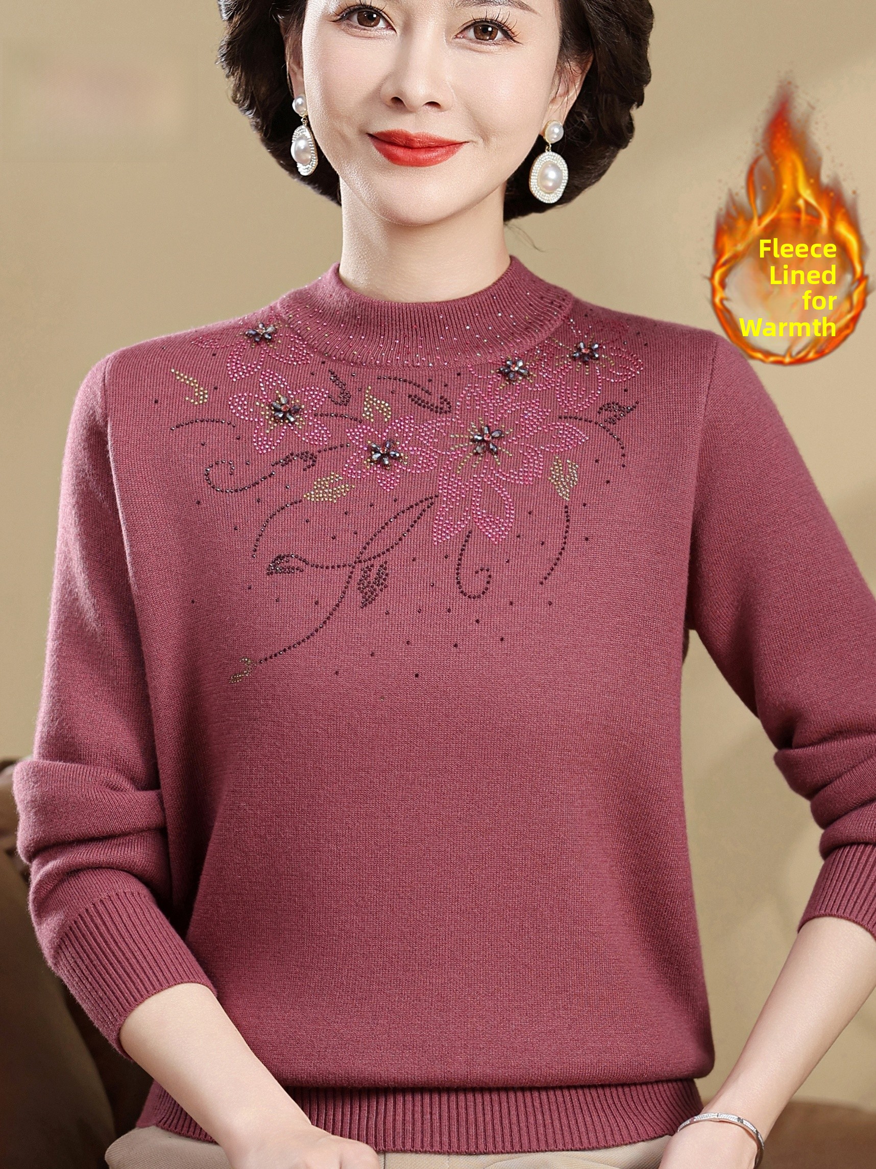 Fashionable Thickened Woolen S - Women Fashion Over 60 recensione e prezzo