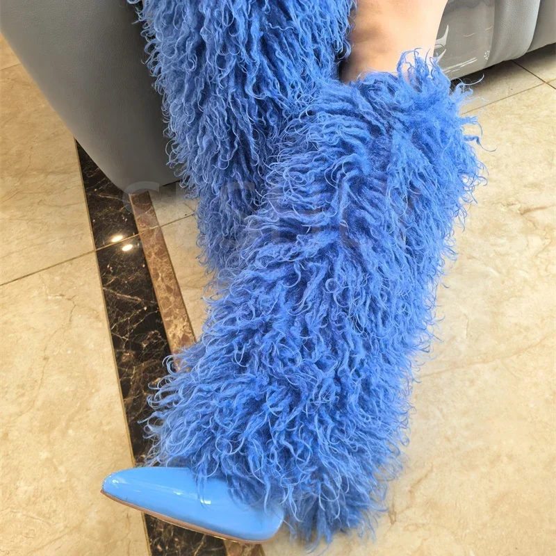 Fashion Candy Colored Plush Kn - Women'S Fashion Magazine recensione e prezzo