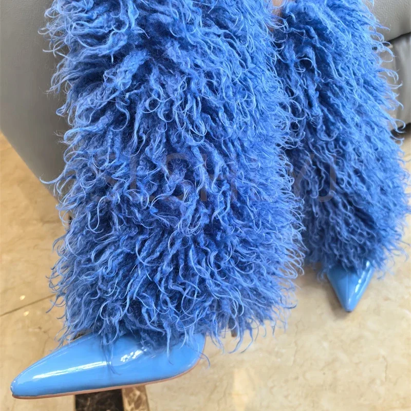 Fashion Candy Colored Plush Kn - Women'S Fashion Magazine recensione e prezzo