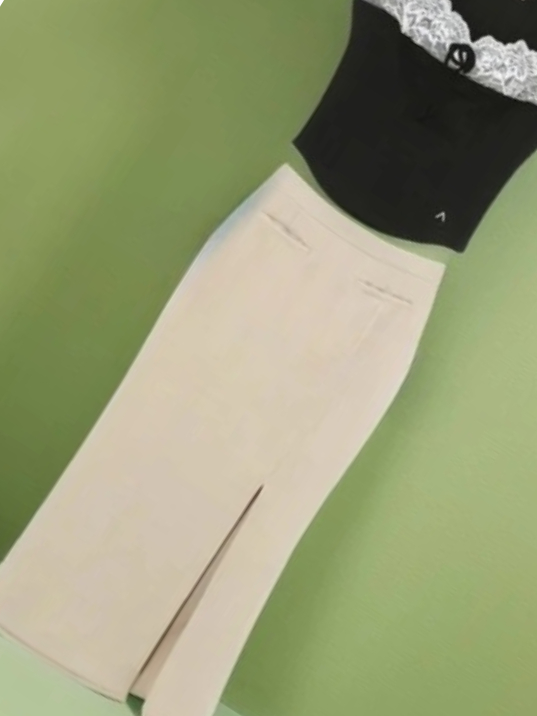 Japanese Style Lace Patchwork  - Women Fashion Japan recensione e prezzo