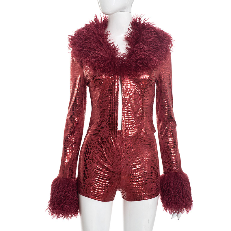 Red Serpentine Metallic Gildin - Women'S Fashion Gilded Age recensione e prezzo