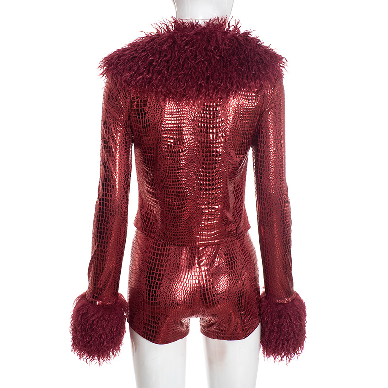 Red Serpentine Metallic Gildin - Women'S Fashion Gilded Age recensione e prezzo