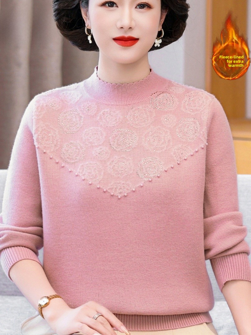 Thickened Fleece Warm Printed  - Women Fashion Over 60 recensione e prezzo