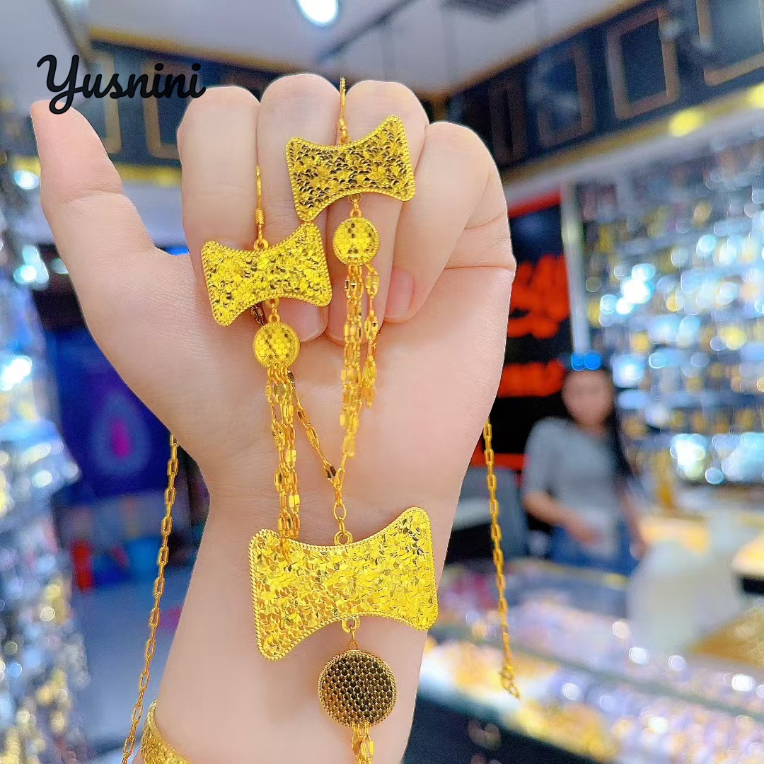 New UK 24K Gold Plated Necklac - Women Fashion Uk recensione e prezzo