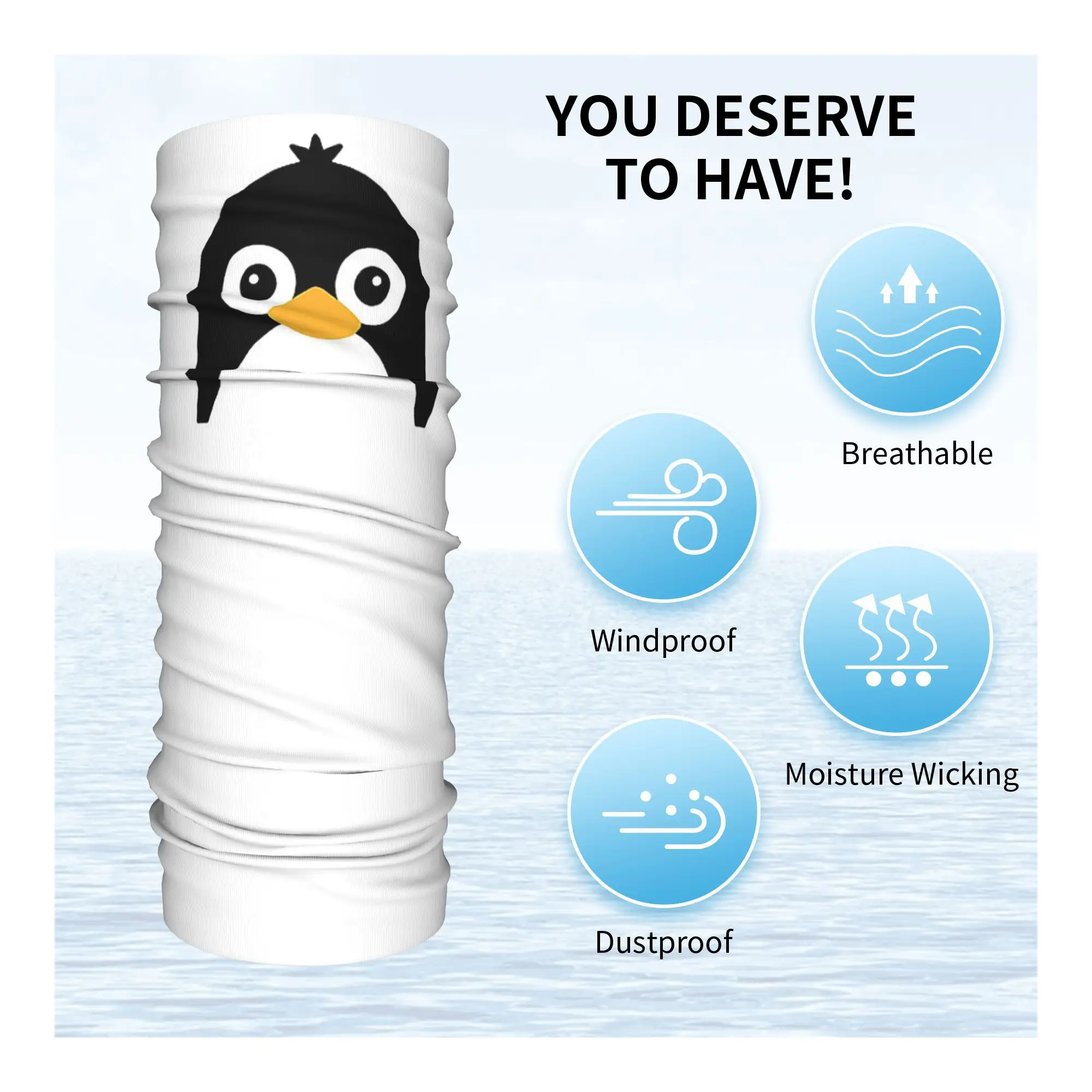 Cute Vector Penguin Bandana Ne - Women Fashion Vector recensione e prezzo