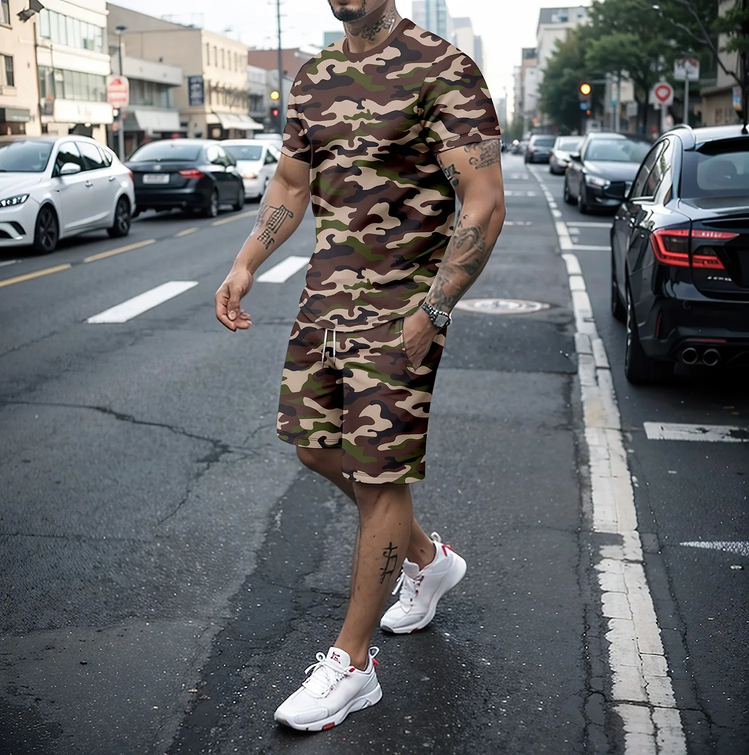 Camouflage Outdoor Tracksuits  - Women Fashion Images recensione e prezzo