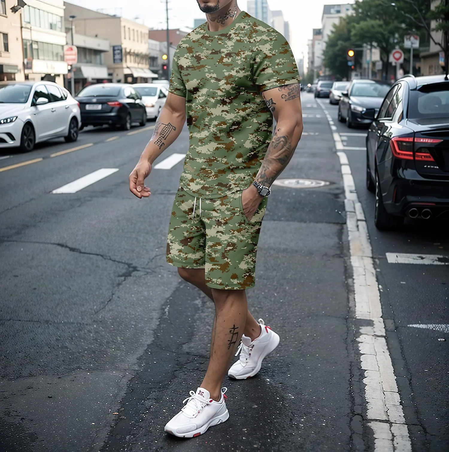 Camouflage Outdoor Tracksuits  - Women Fashion Images recensione e prezzo