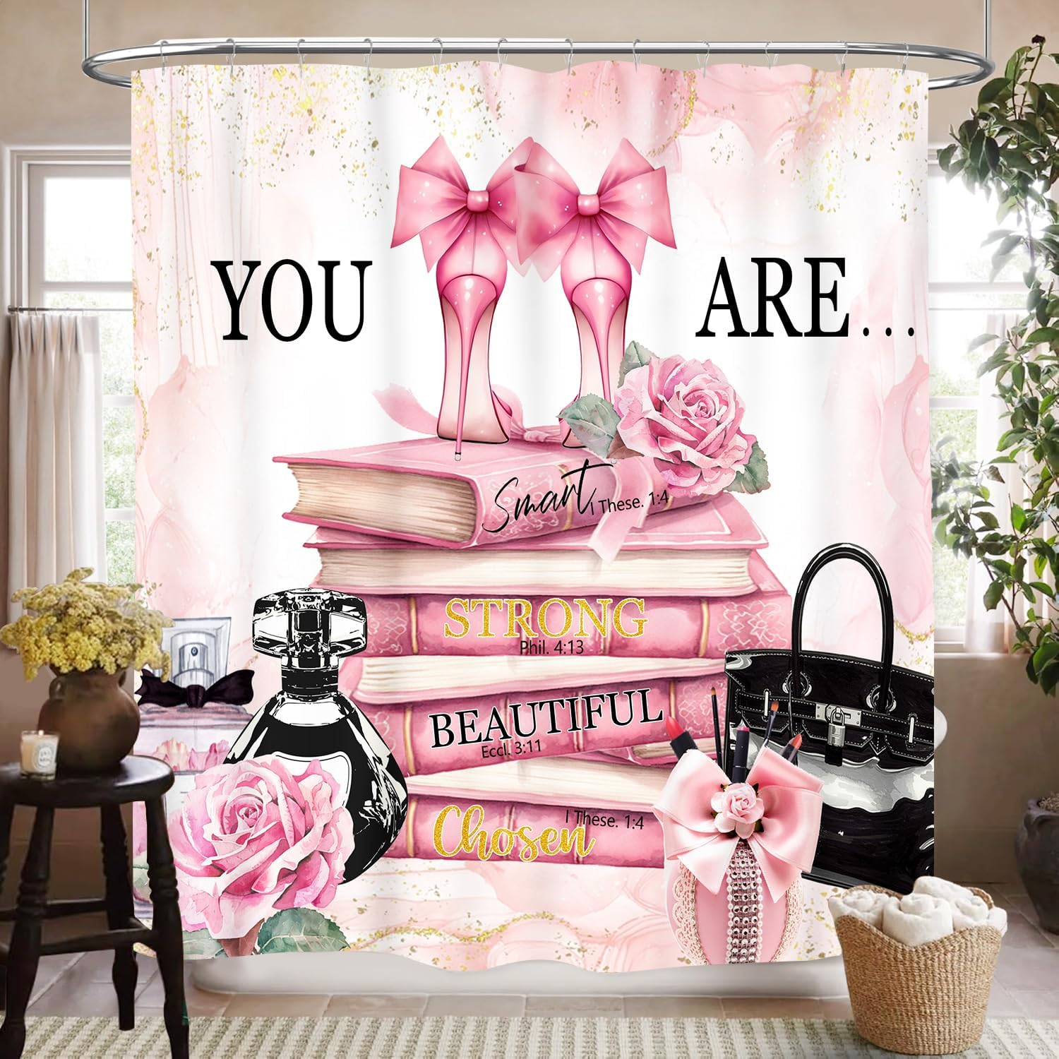 Fashion Woman Shower Curtain f - Women'S Fashion Magazine recensione e prezzo